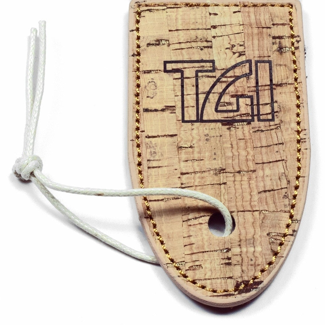 TGI Guitar Strap Woven Cotton Vegan Blue Tartan