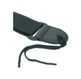 Guitar Strap Black Nylon Adjustable Length