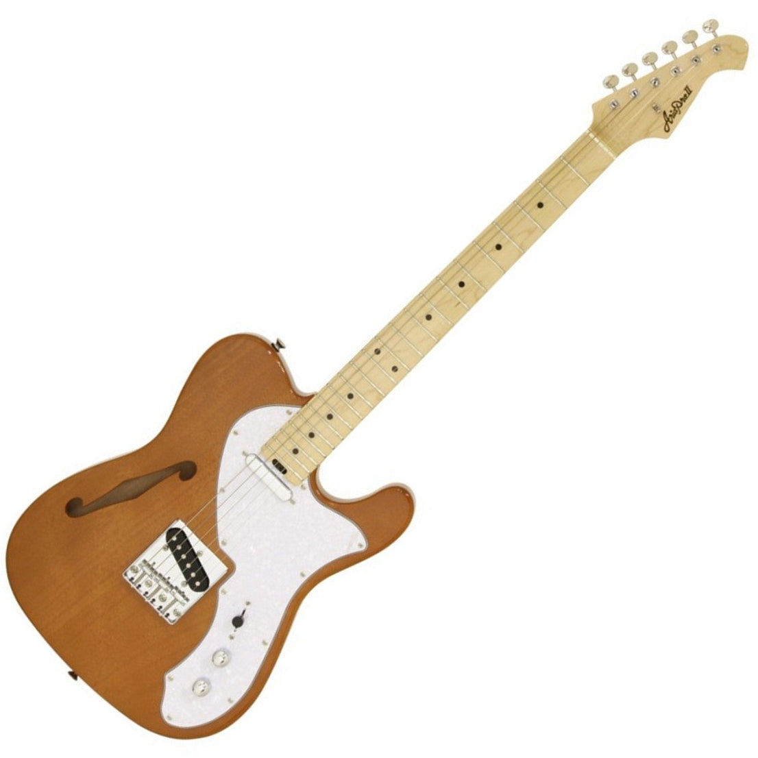 Aria Pro II Electric Guitar With F-Hole TEG-TL-N