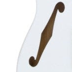 Aria Pro II Electric Guitar With F-Hole - TEG-TLWH