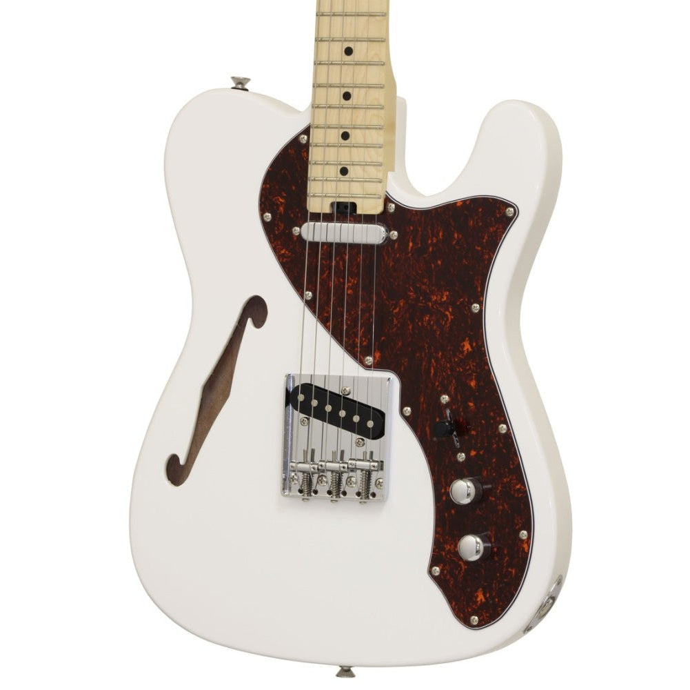 Aria Pro II Electric Guitar With F-Hole - TEG-TLWH