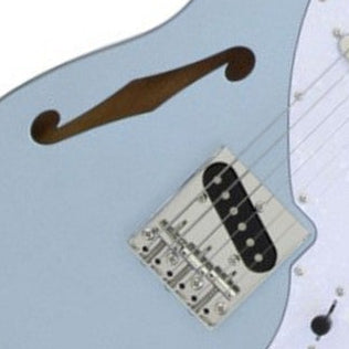 Aria Pro II Electric Guitar With F-Hole - TEG-TLMIB