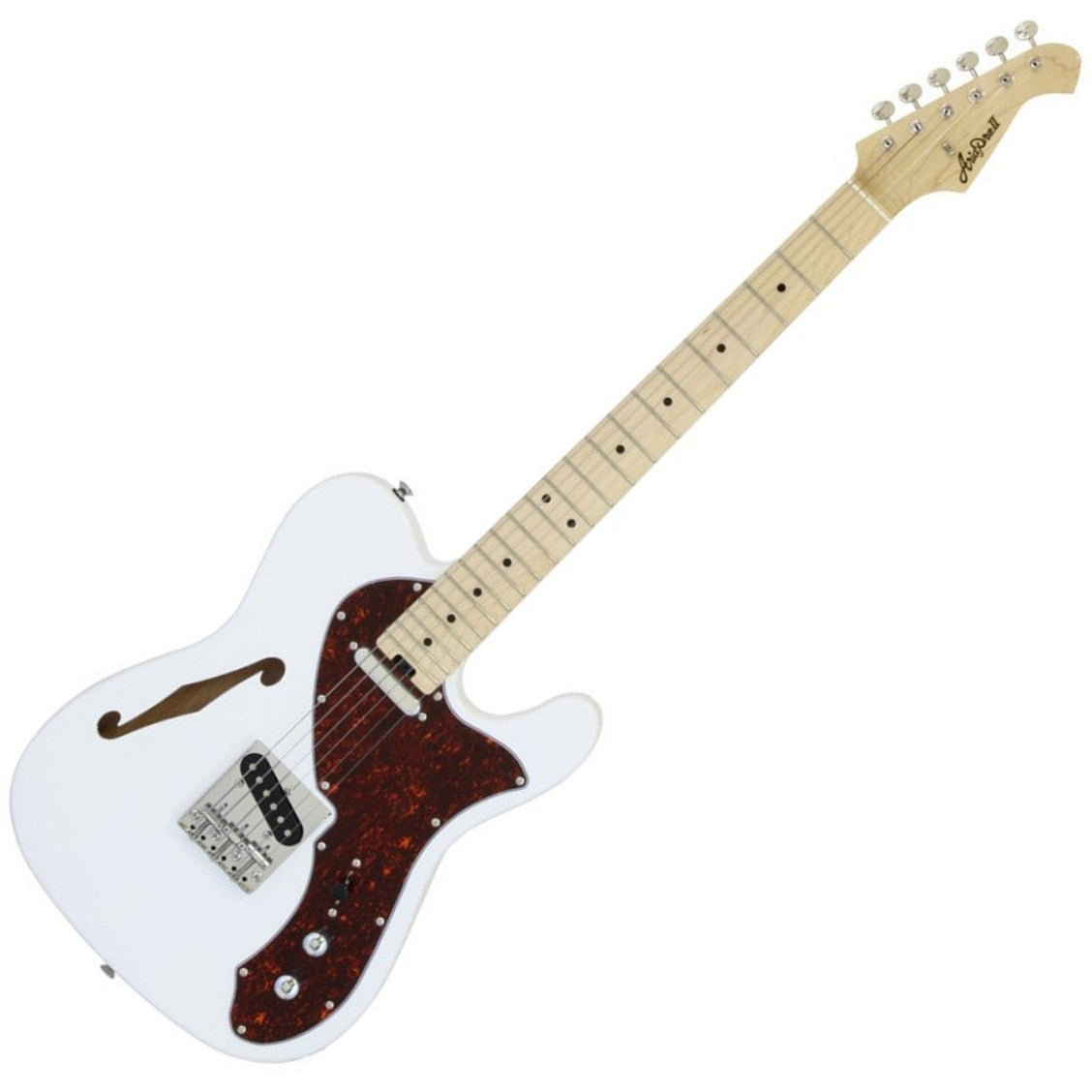 Aria Pro II Electric Guitar With F-Hole - TEG-TLWH