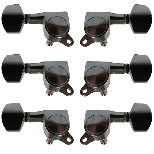 Guitar Machine Tuning Heads Electric 3 A Side Chrome M6 Style
