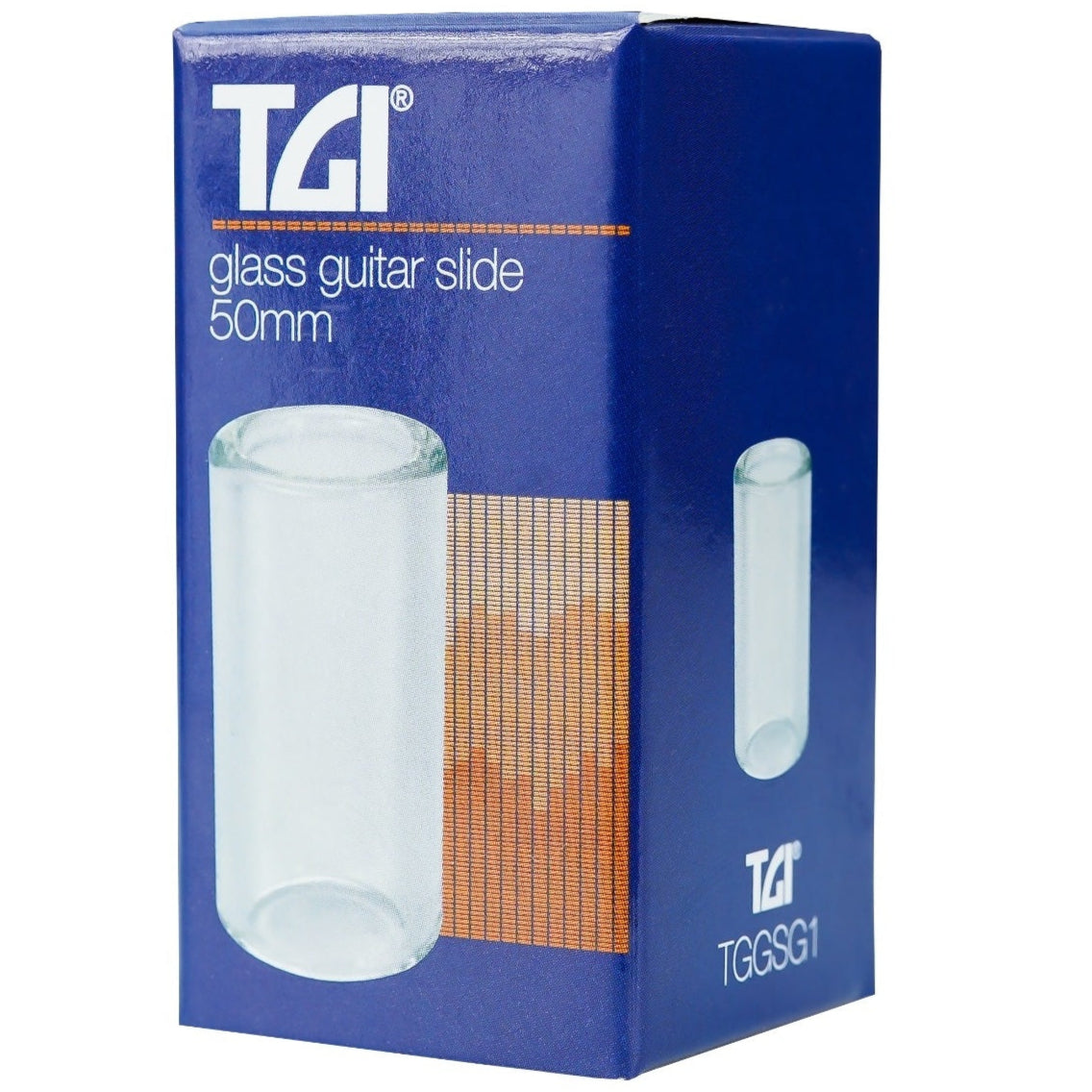 TGI Guitar Slide Glass Bottleneck 50 mm x 21 mm