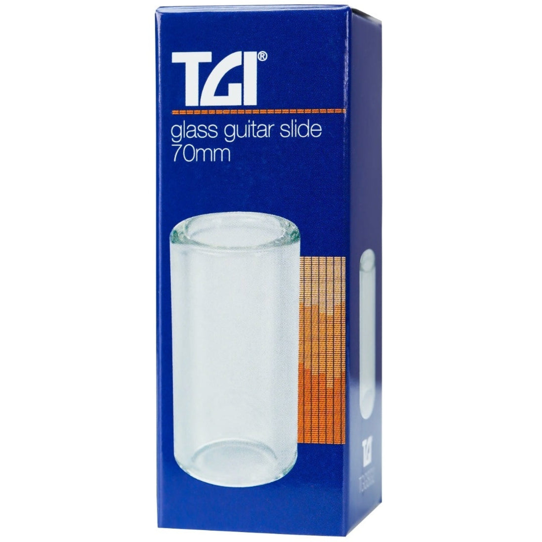 TGI Guitar Slide Glass Bottleneck 70 mm x 21 mm