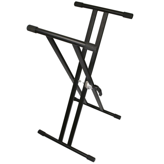 TGI Keyboard stand. Double Braced. Black