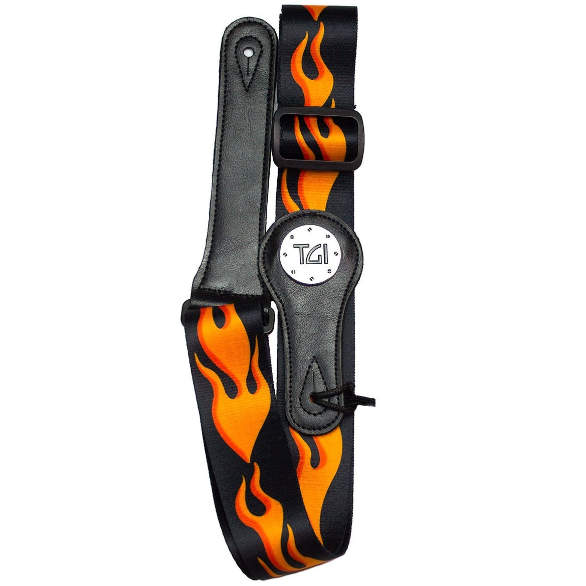 TGI Guitar Flames Strap