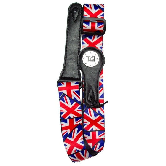 TGI Guitar Strap Union Jack UK British Flag