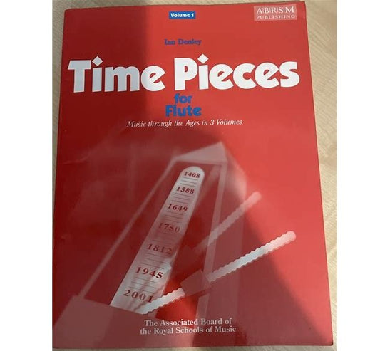 Time Pieces for Flute Book Volume 1 - Ian Denley - 1860960421