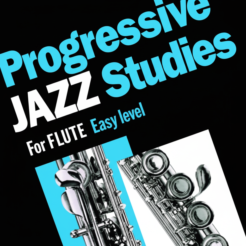 Progressive Jazz Studies Book for Flute Easy Level - James Rae - 0571513603