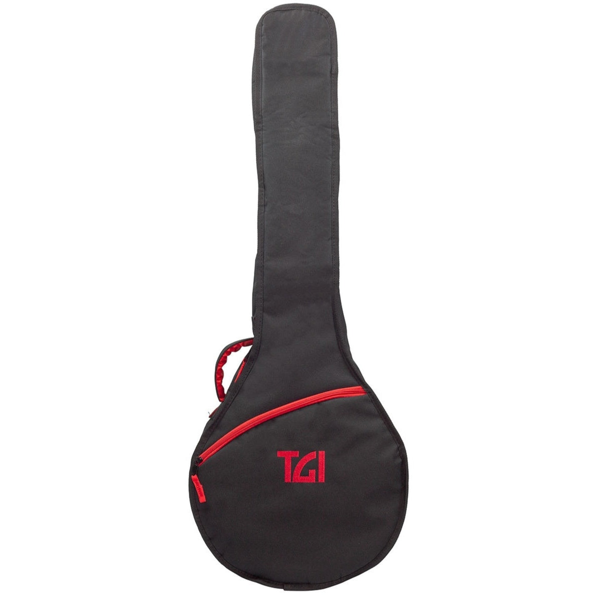 TGI Tenor Banjo Padded Gig Bag Transit Series Red & Black