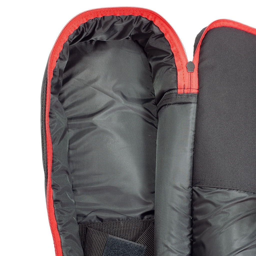 TGI Tenor Ukulele Padded Gig Bag Transit Series Black & Red