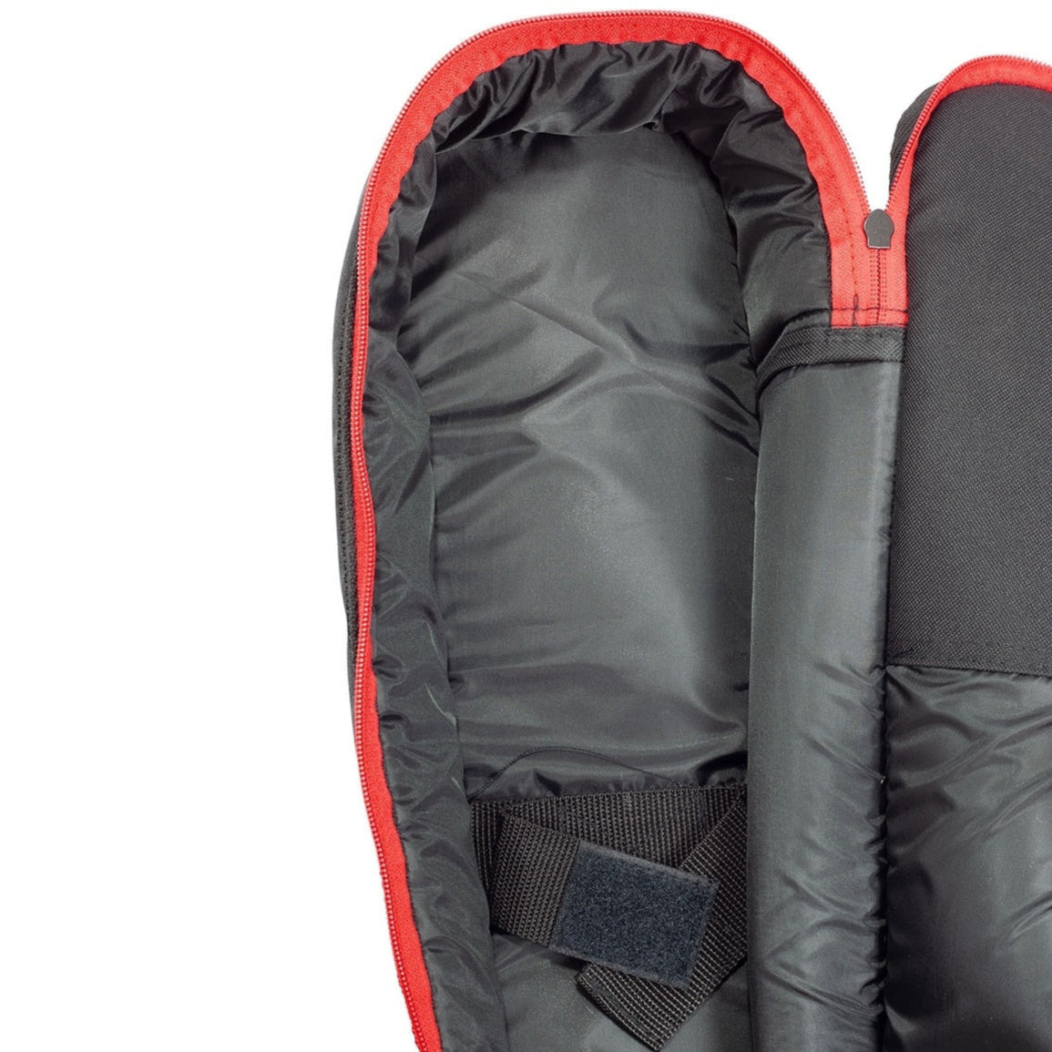 TGI Flatback Mandolin Padded Gig Bag Transit Series Black & Red