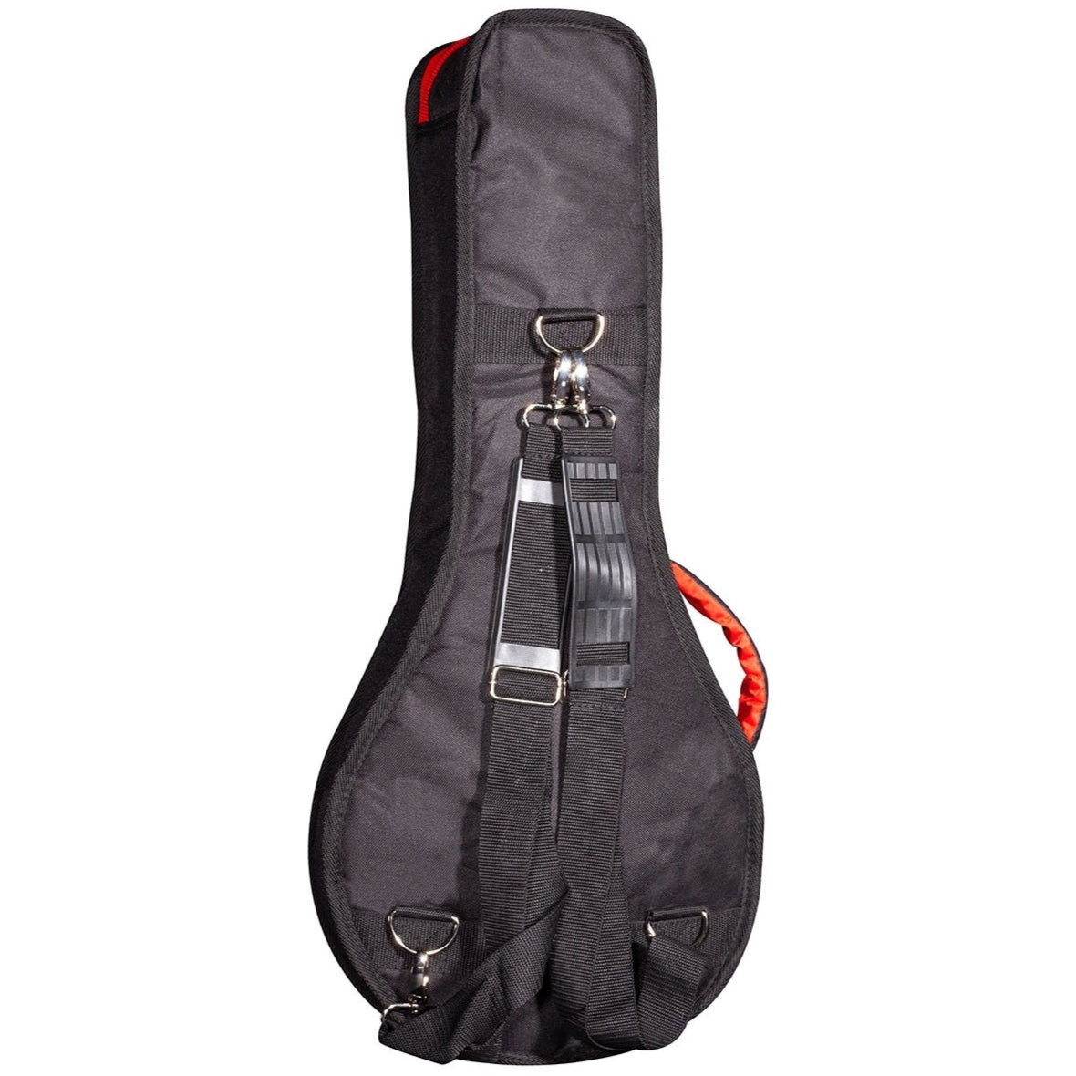 TGI Flatback Mandolin Padded Gig Bag Transit Series Black & Red