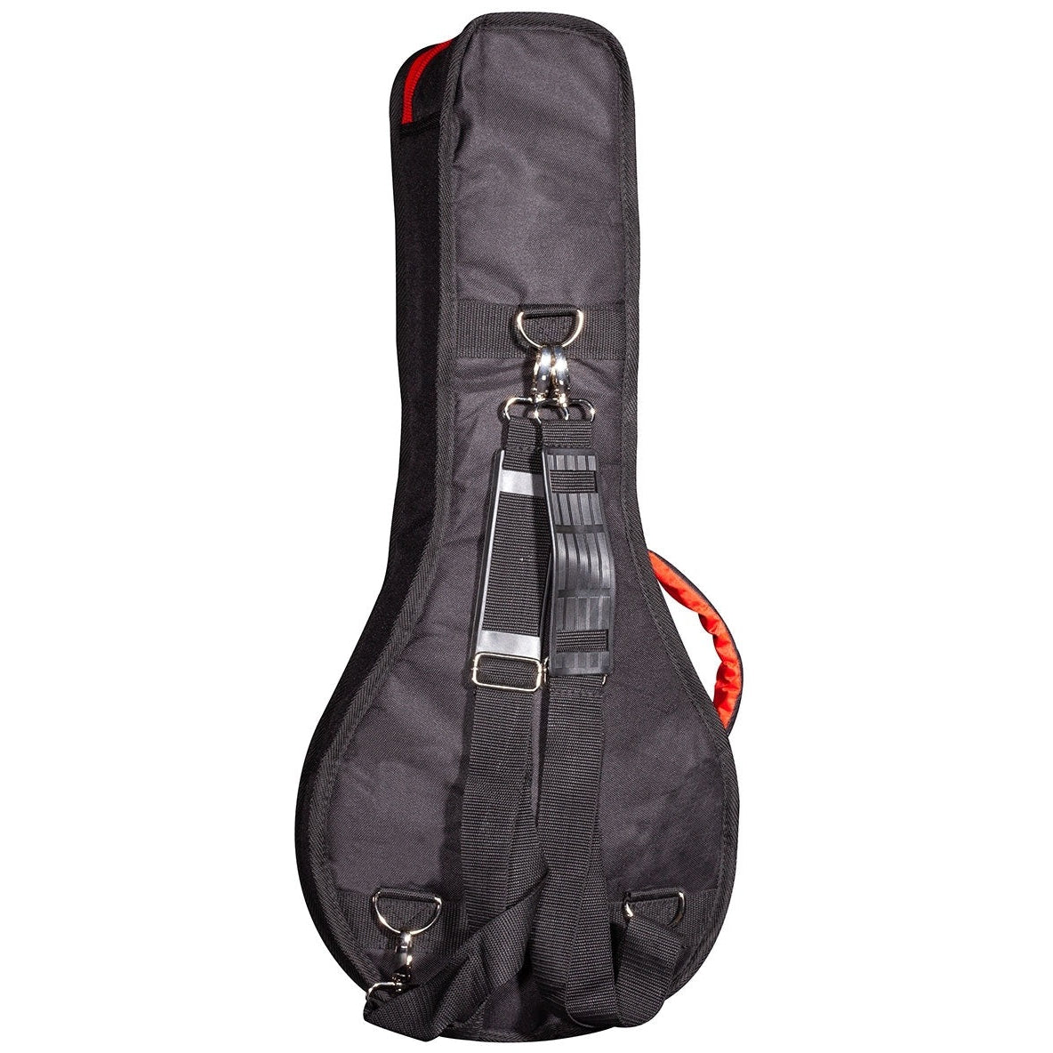TGI Roundback Mandolin Gig Bag Transit Series Black & Red