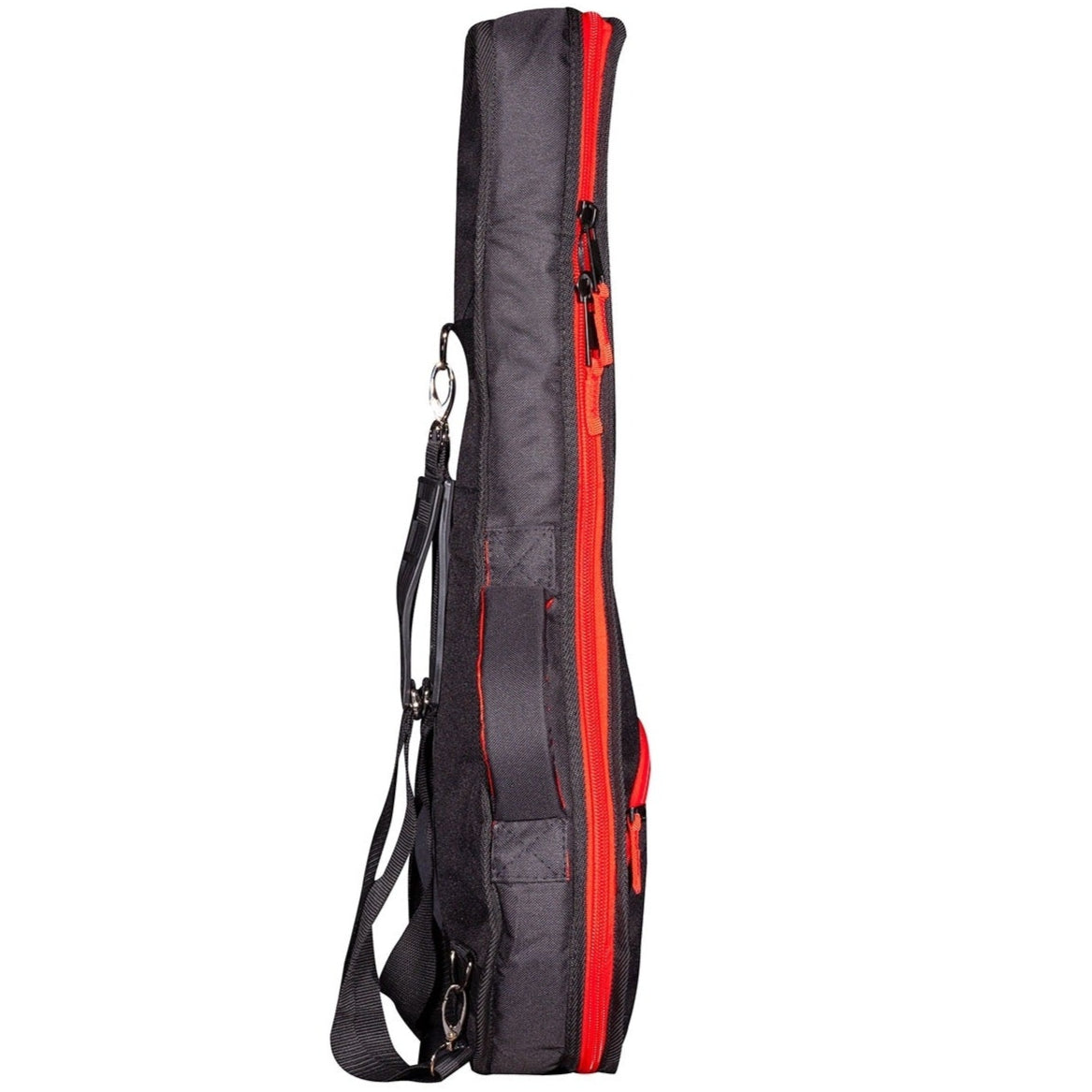 TGI Flatback Mandolin Padded Gig Bag Transit Series Black & Red