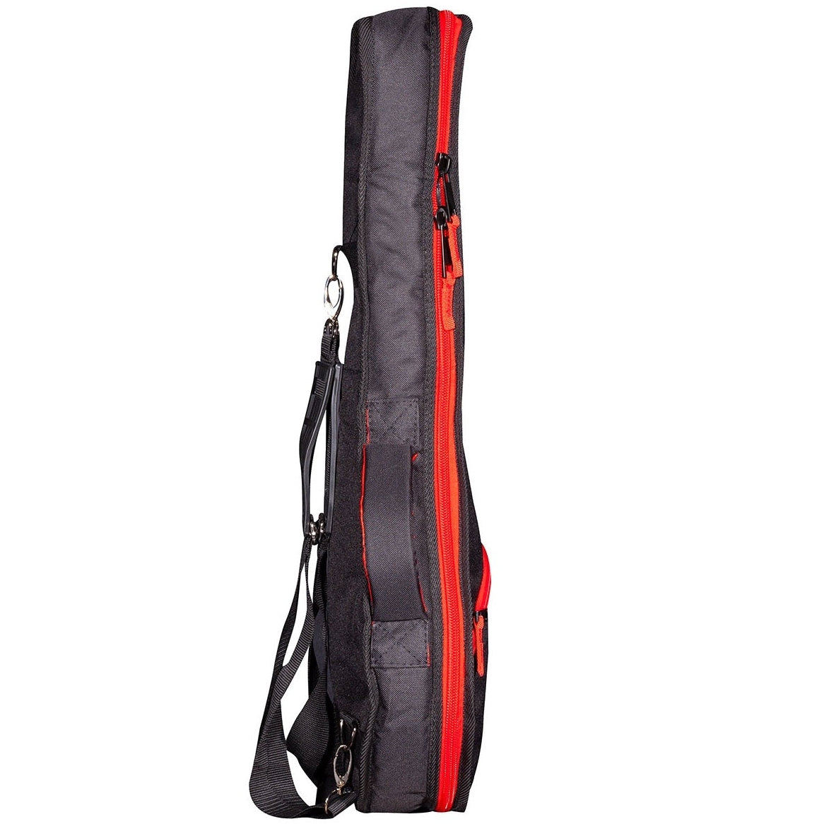 TGI Roundback Mandolin Gig Bag Transit Series Black & Red