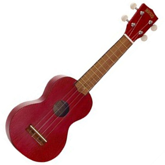 Mahalo Kahiko Soprano Ukulele & FREE Bag - Red