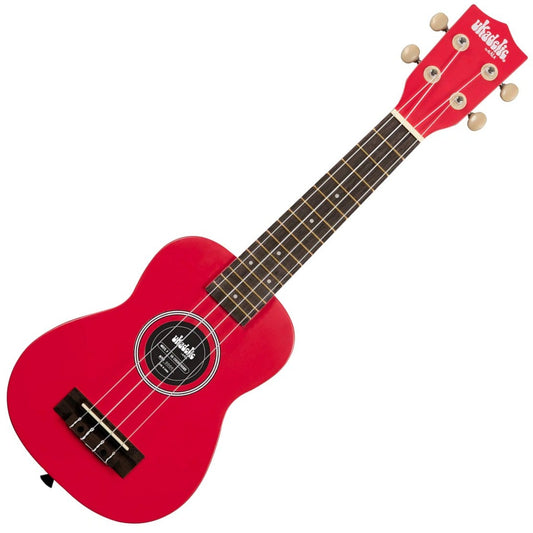 Kala Brand Ukadelic Soprano Ukulele Cherry Bomb