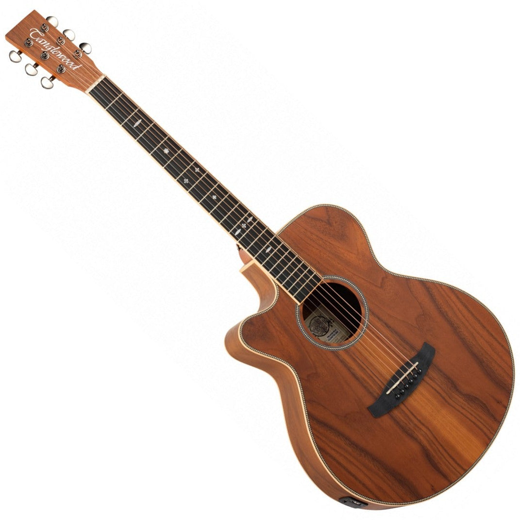 Tanglewood Reunion Left Handed Cutaway Electro Acoustic Guitar